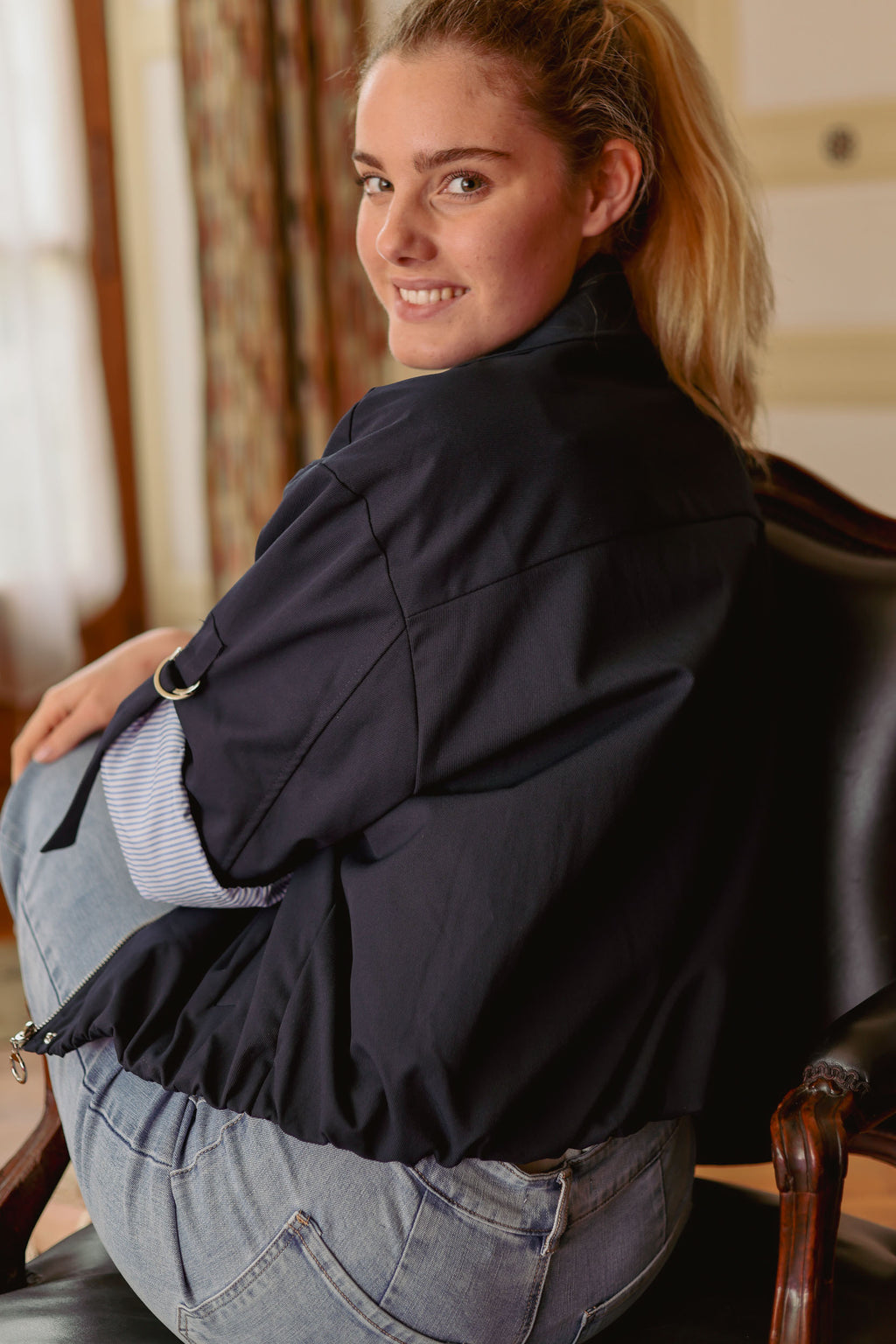 Veste oversize doublée