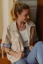 Veste oversize doublée