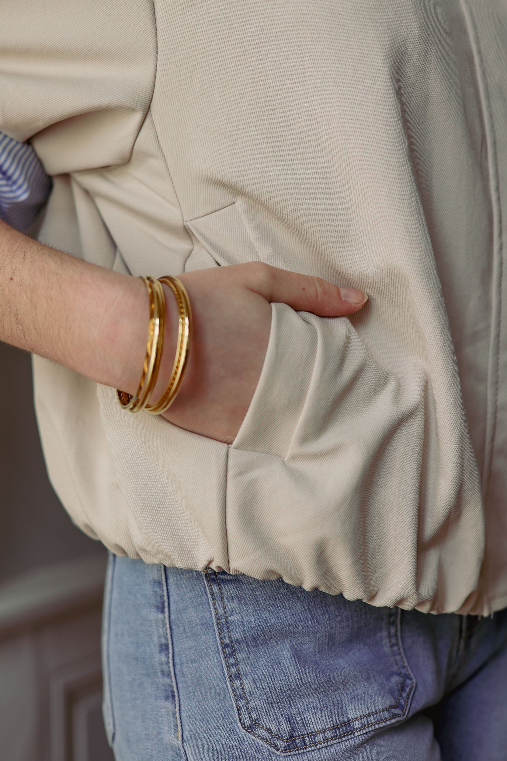 Veste oversize doublée