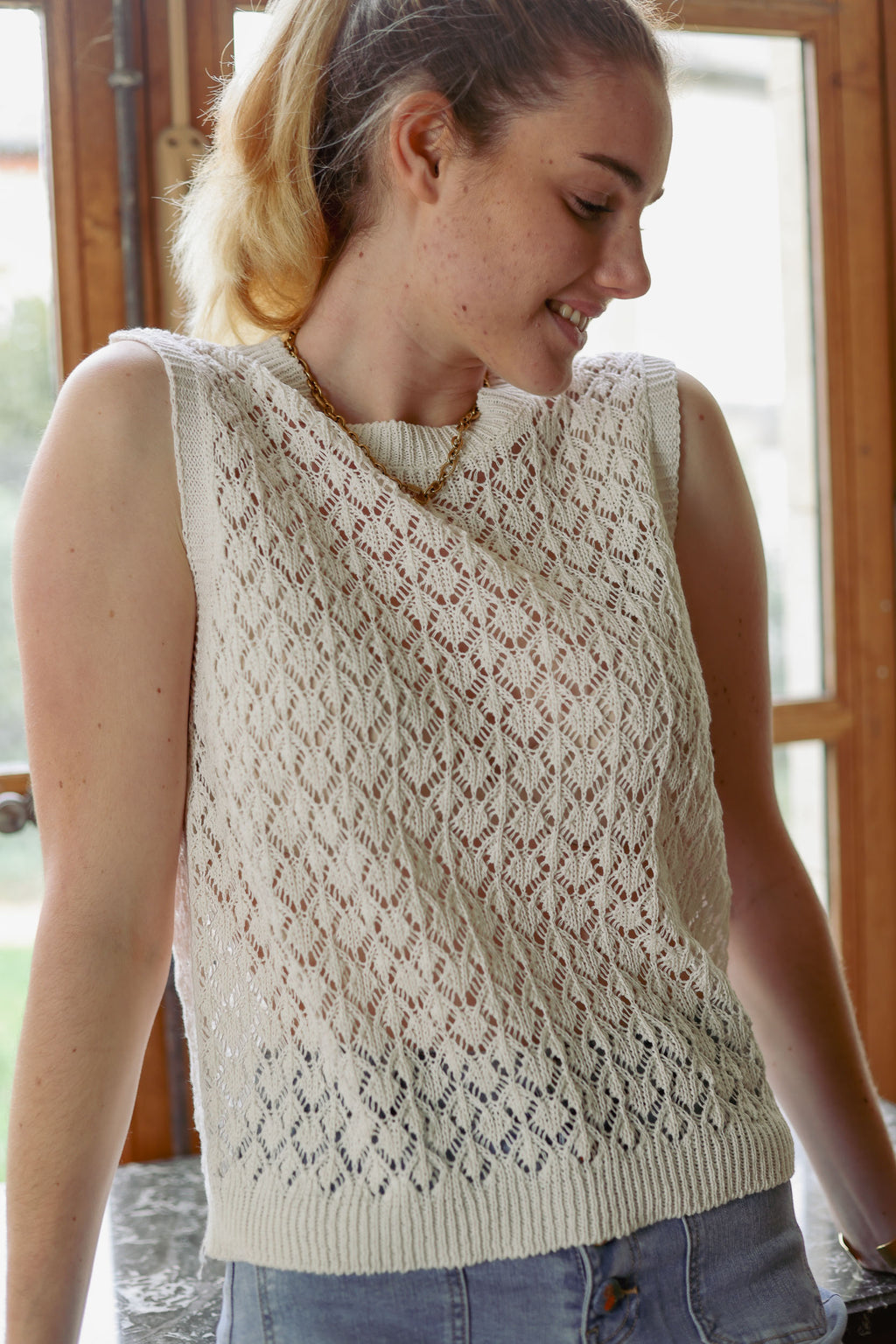 Débardeur crochet