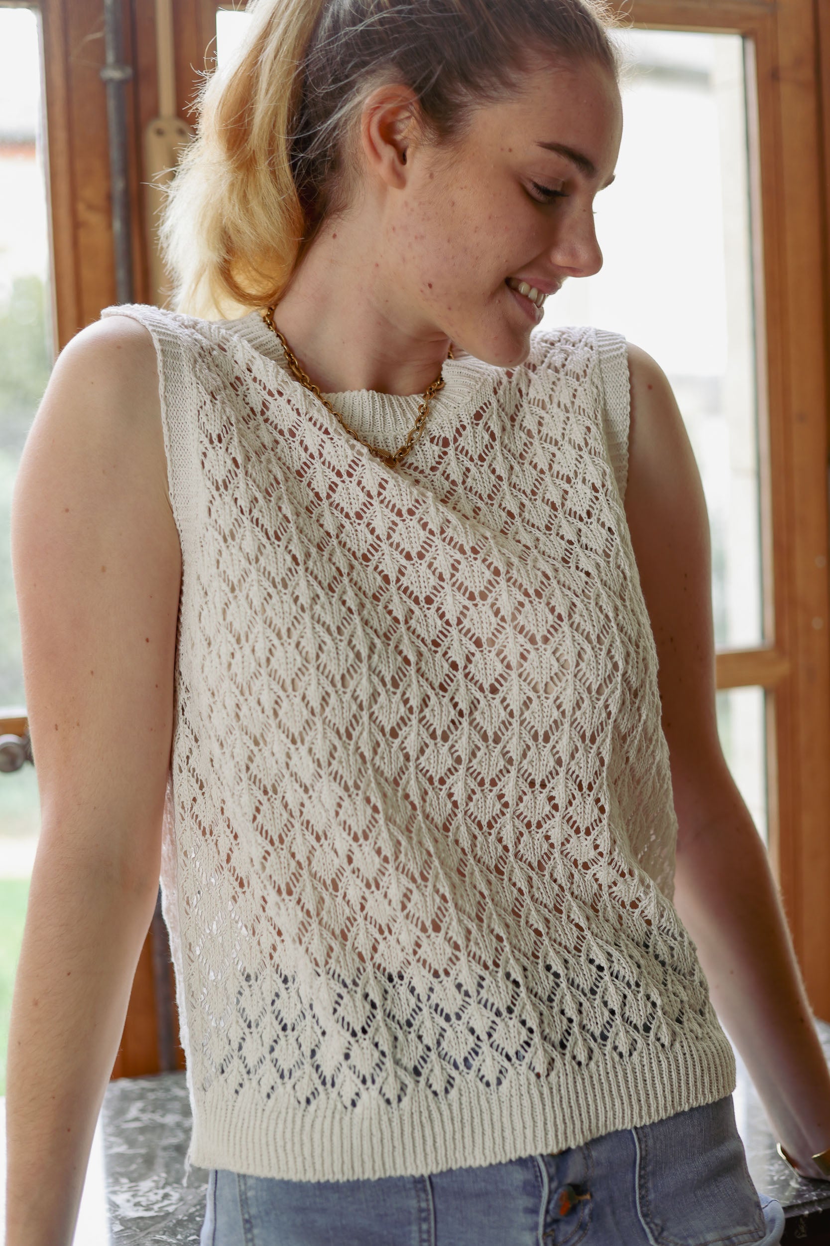 Débardeur crochet