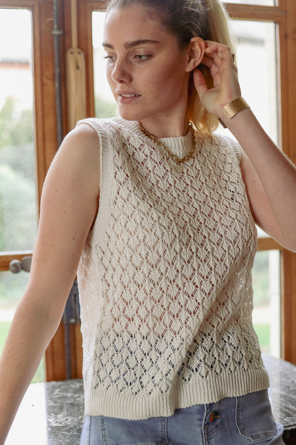 Débardeur crochet