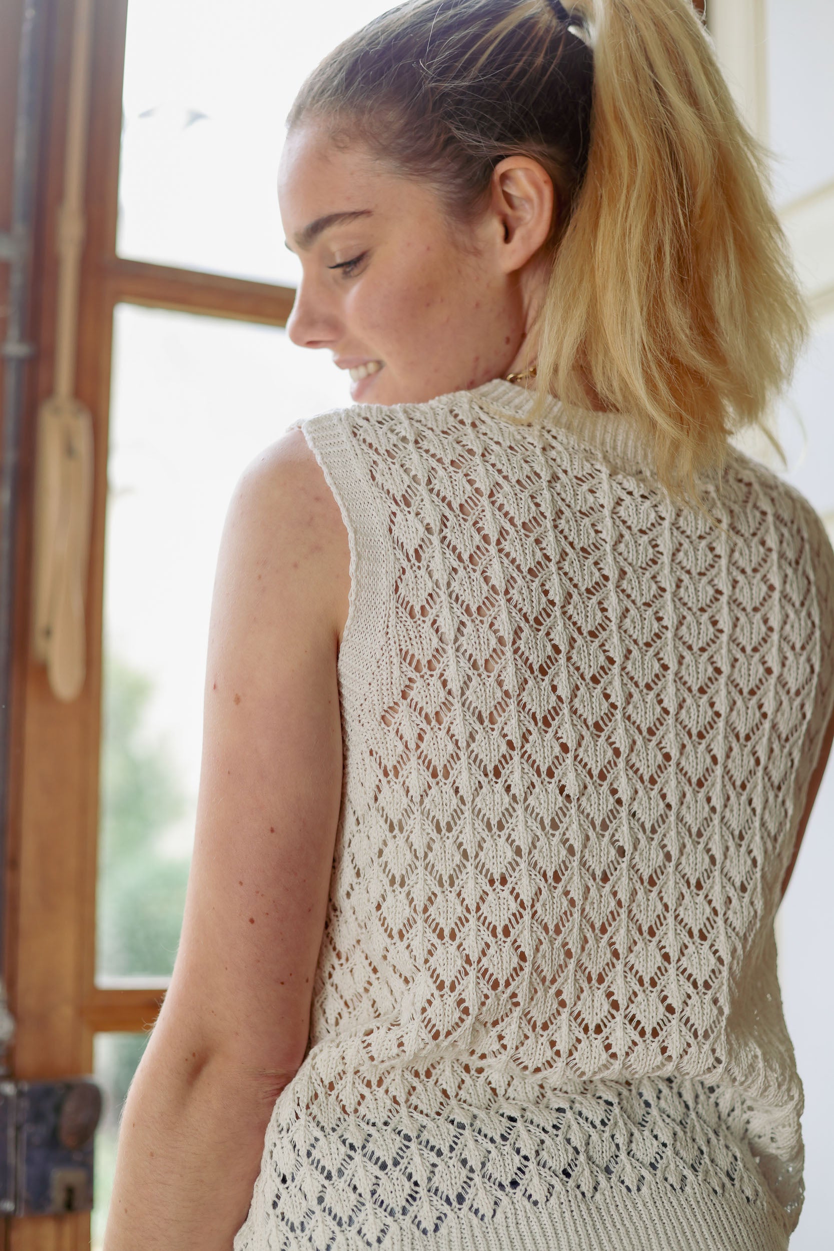 Débardeur crochet