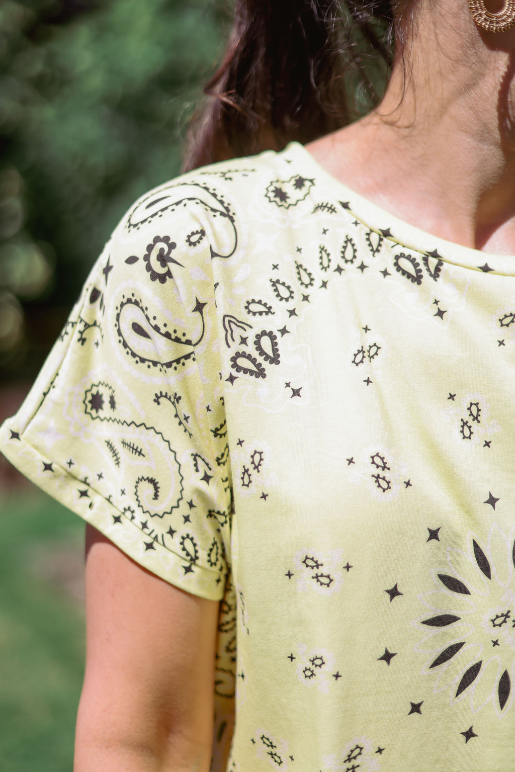 T-shirt bandana