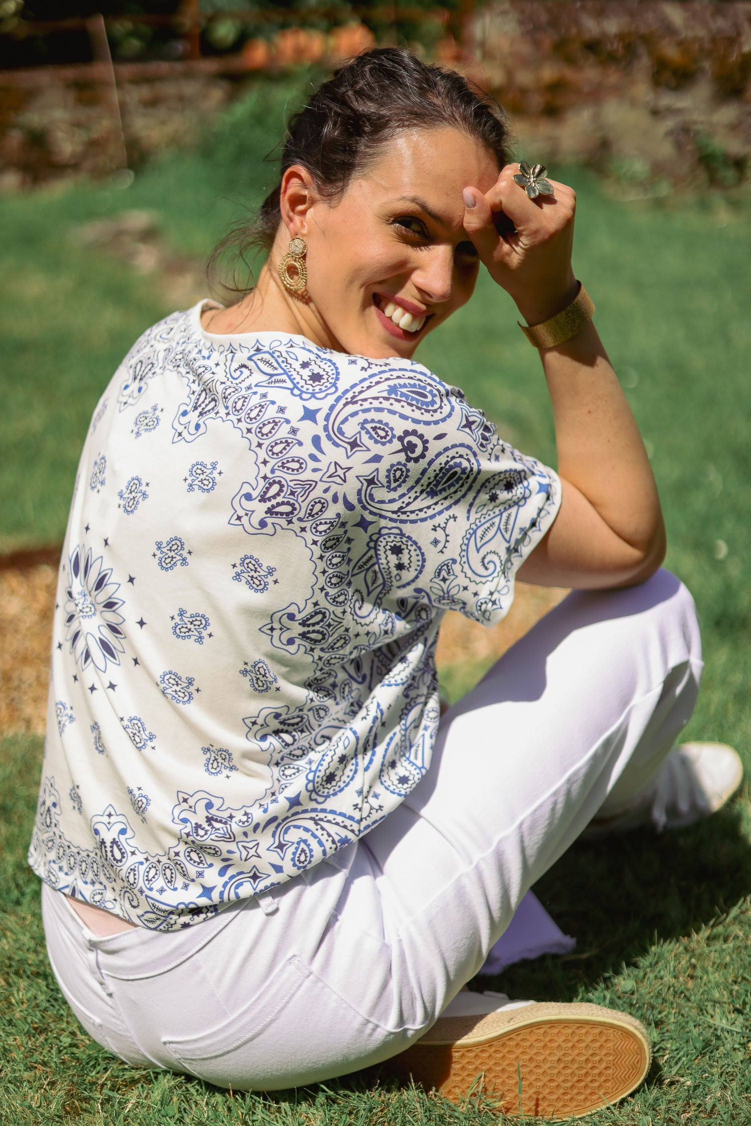 T-shirt bandana