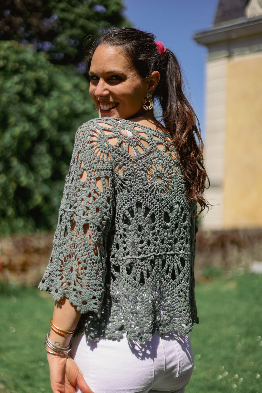 Pull 2 en 1 crochet