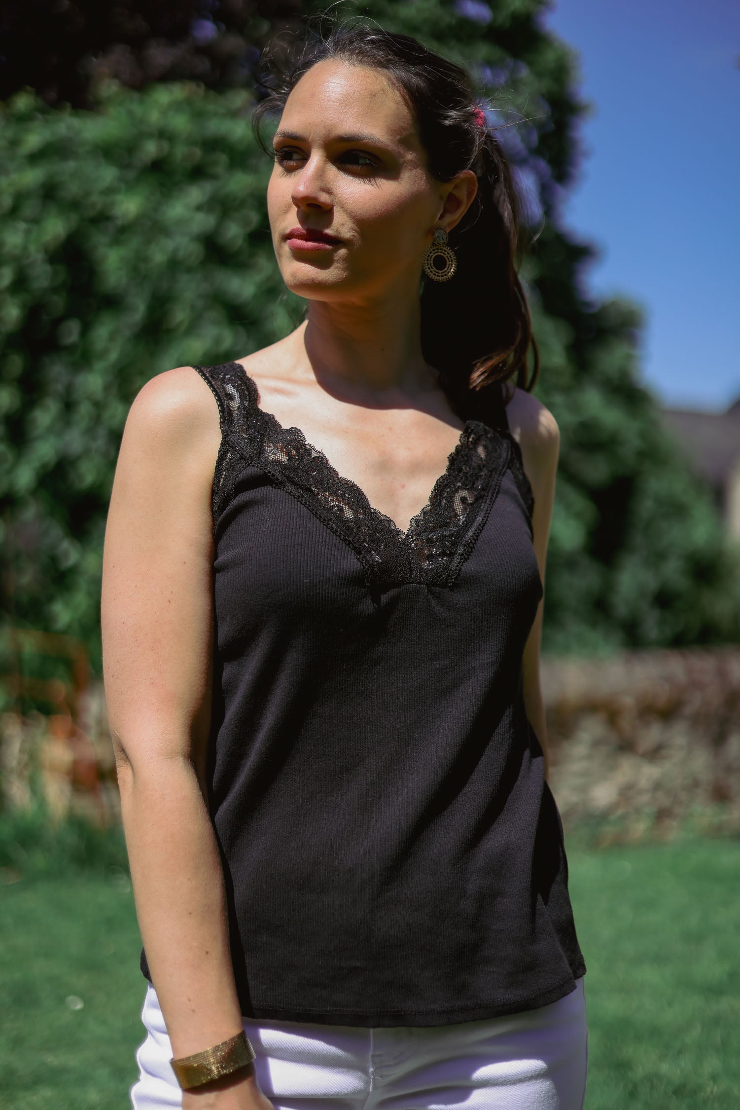 Top dentelle