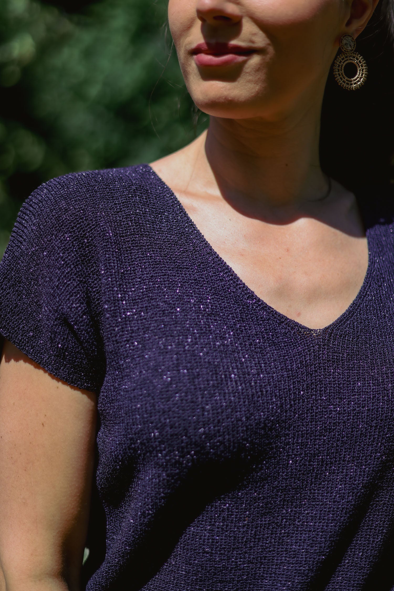 Pull uni lurex