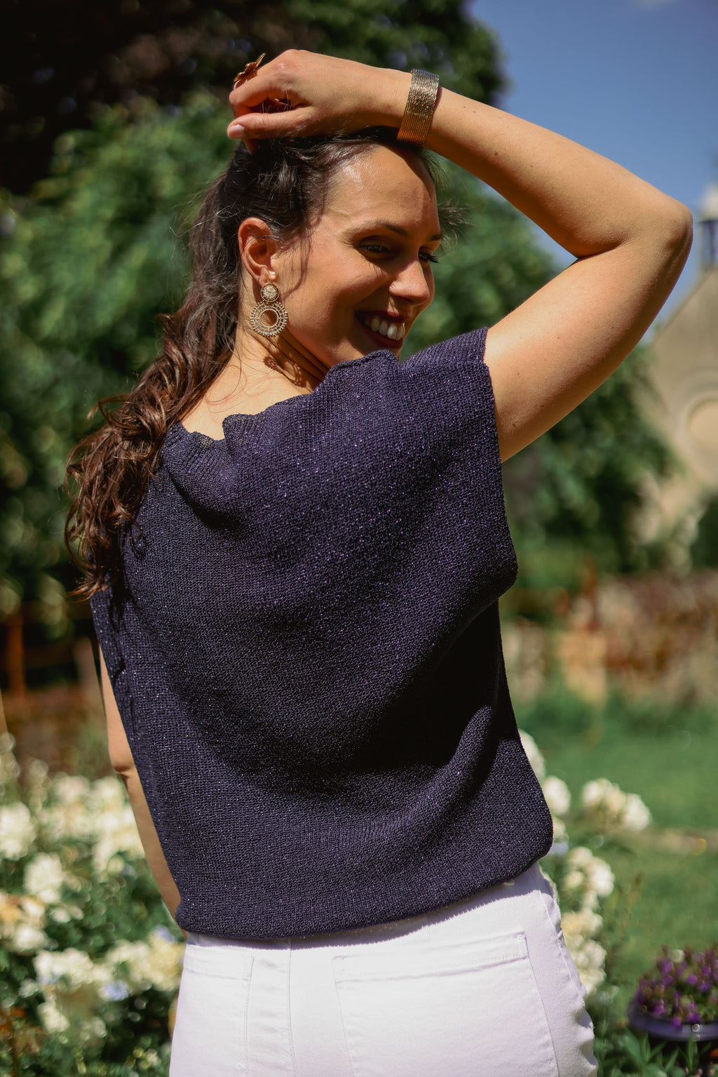 Pull uni lurex
