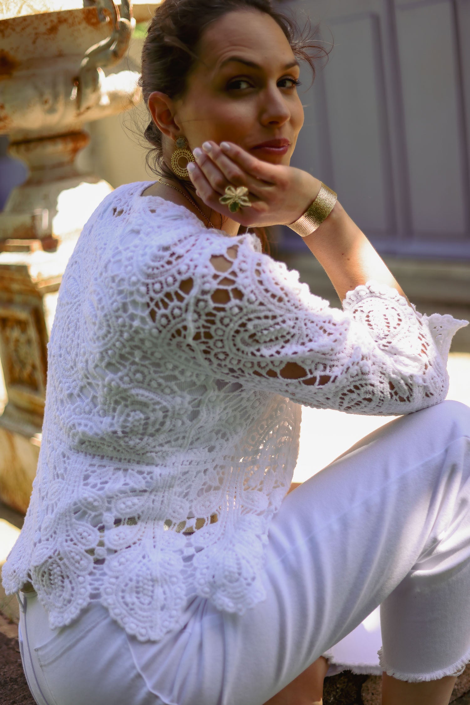 Gilet crochet