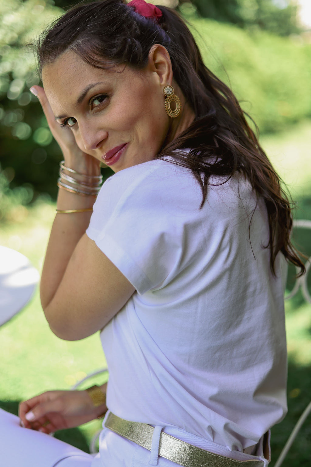 T-shirt palmier