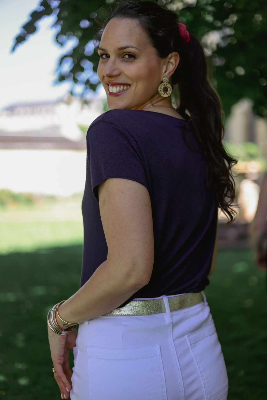 T-shirt imprimé fleur