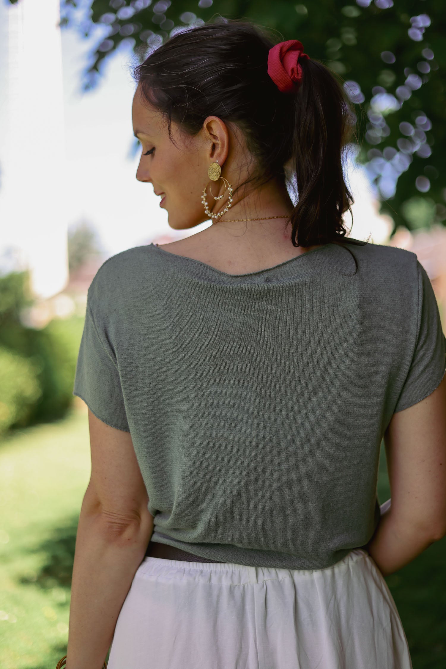 T-shirt imprimé fleur
