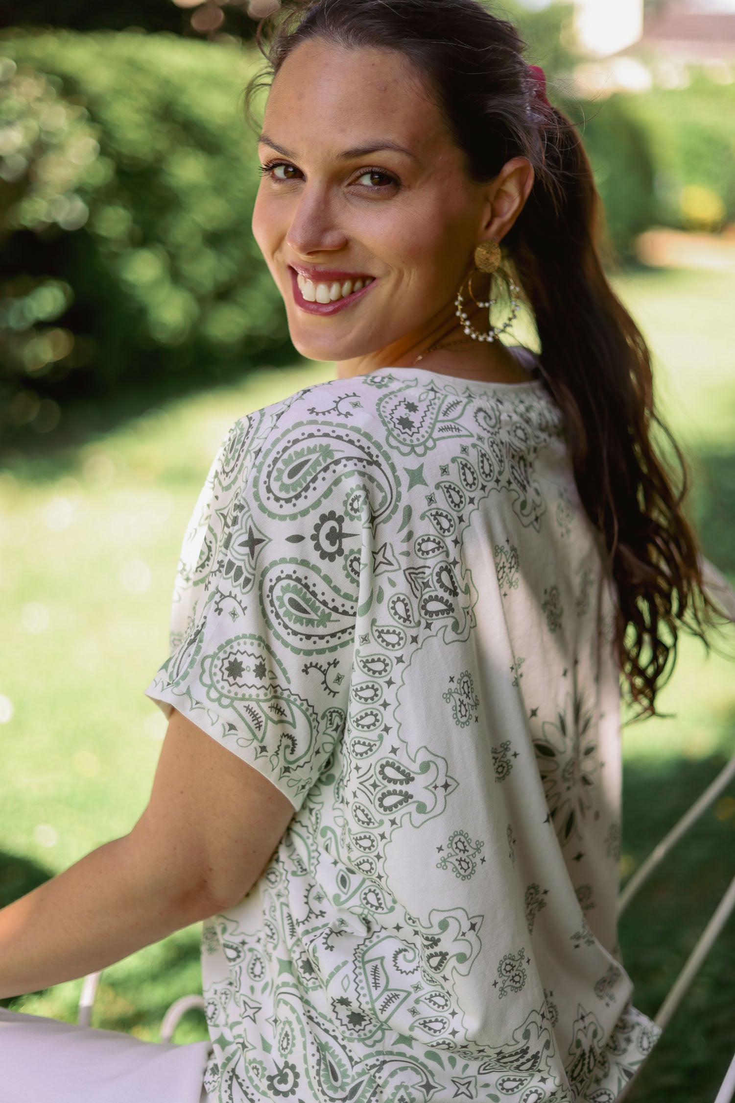 T-shirt bandana
