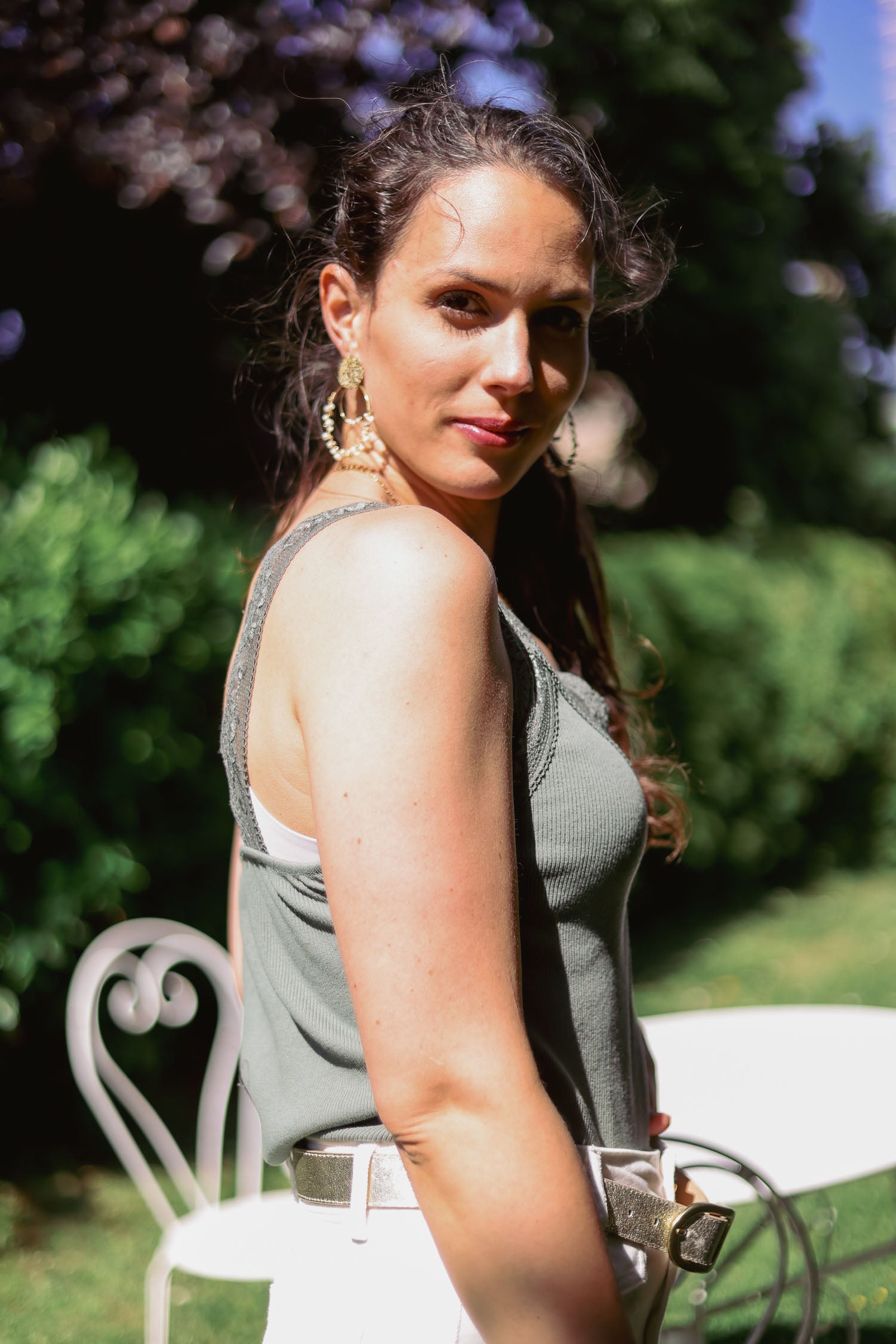 Top dentelle