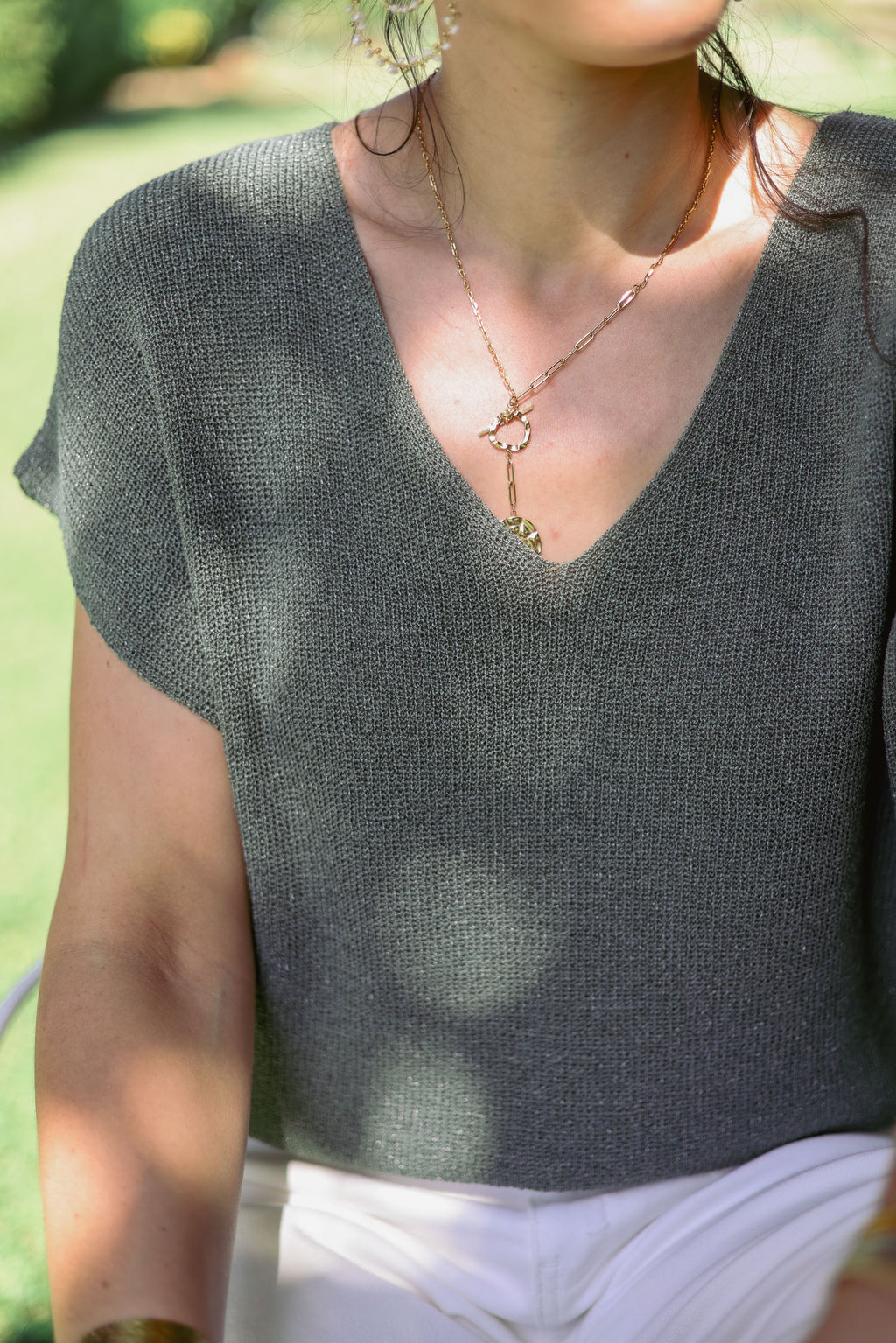 Pull uni lurex