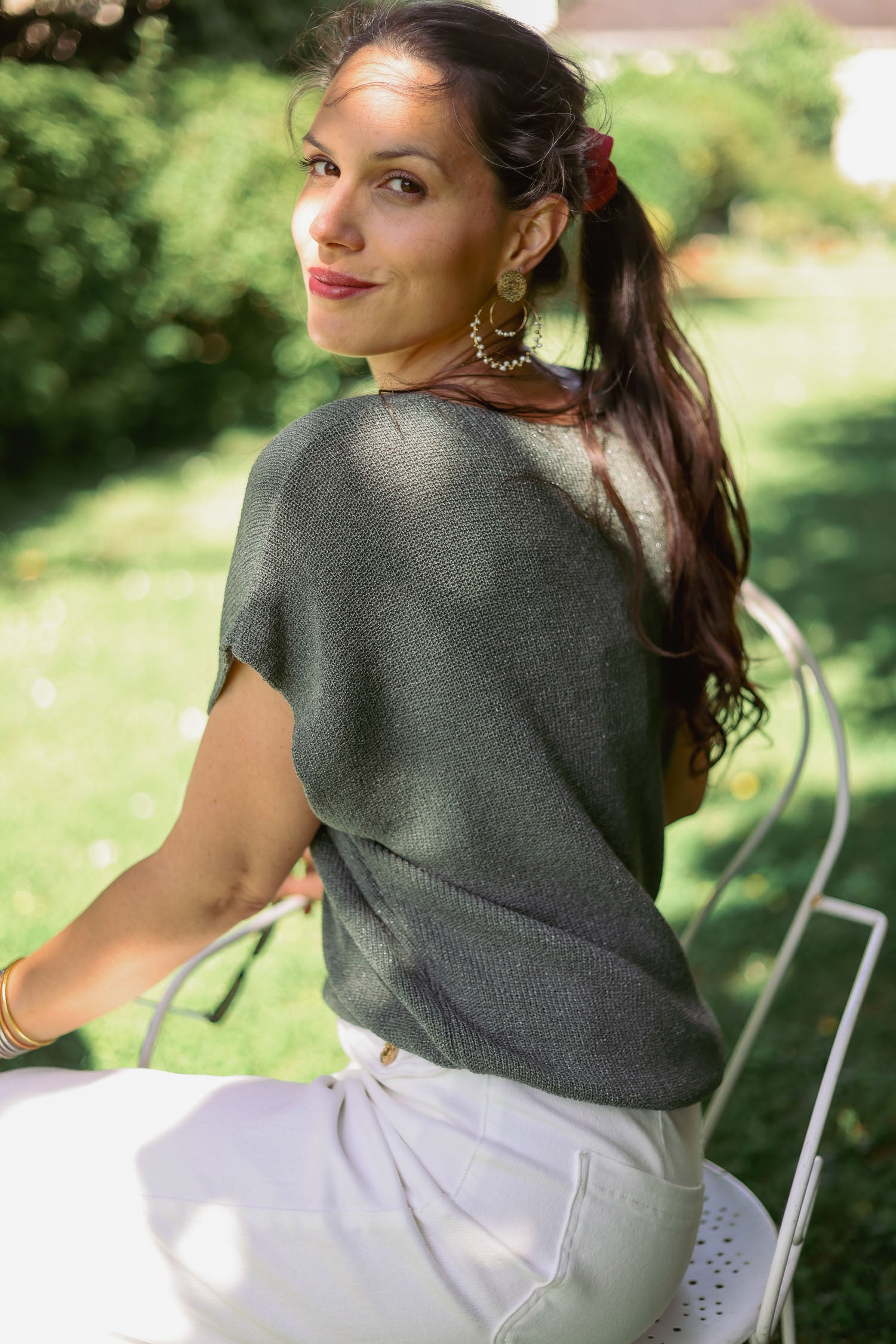 Pull uni lurex
