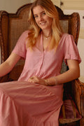 Robe large rayée