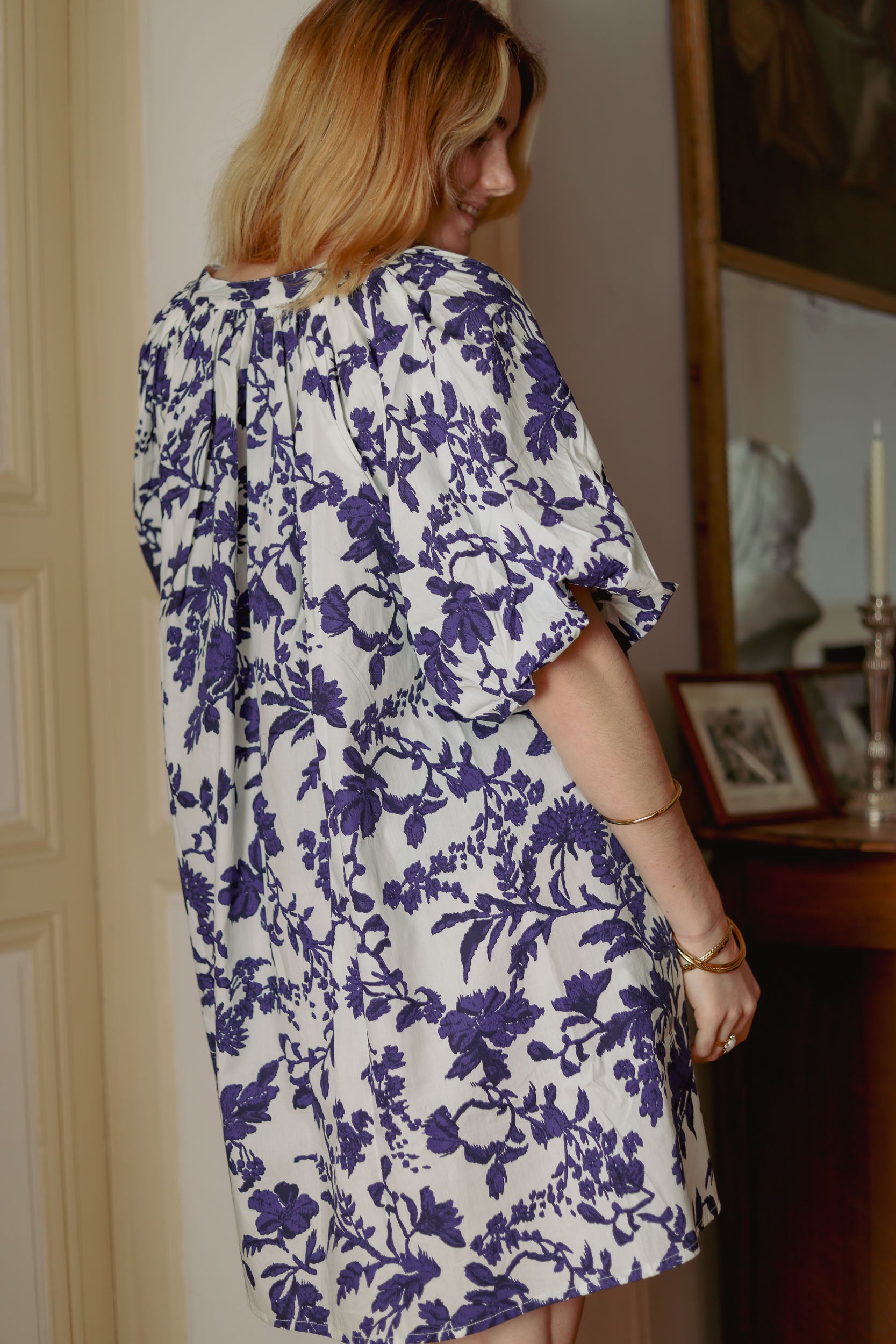 Robe oversize fleurie