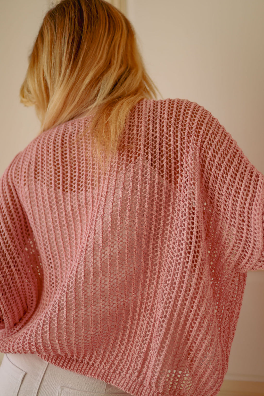 Pull ajouré