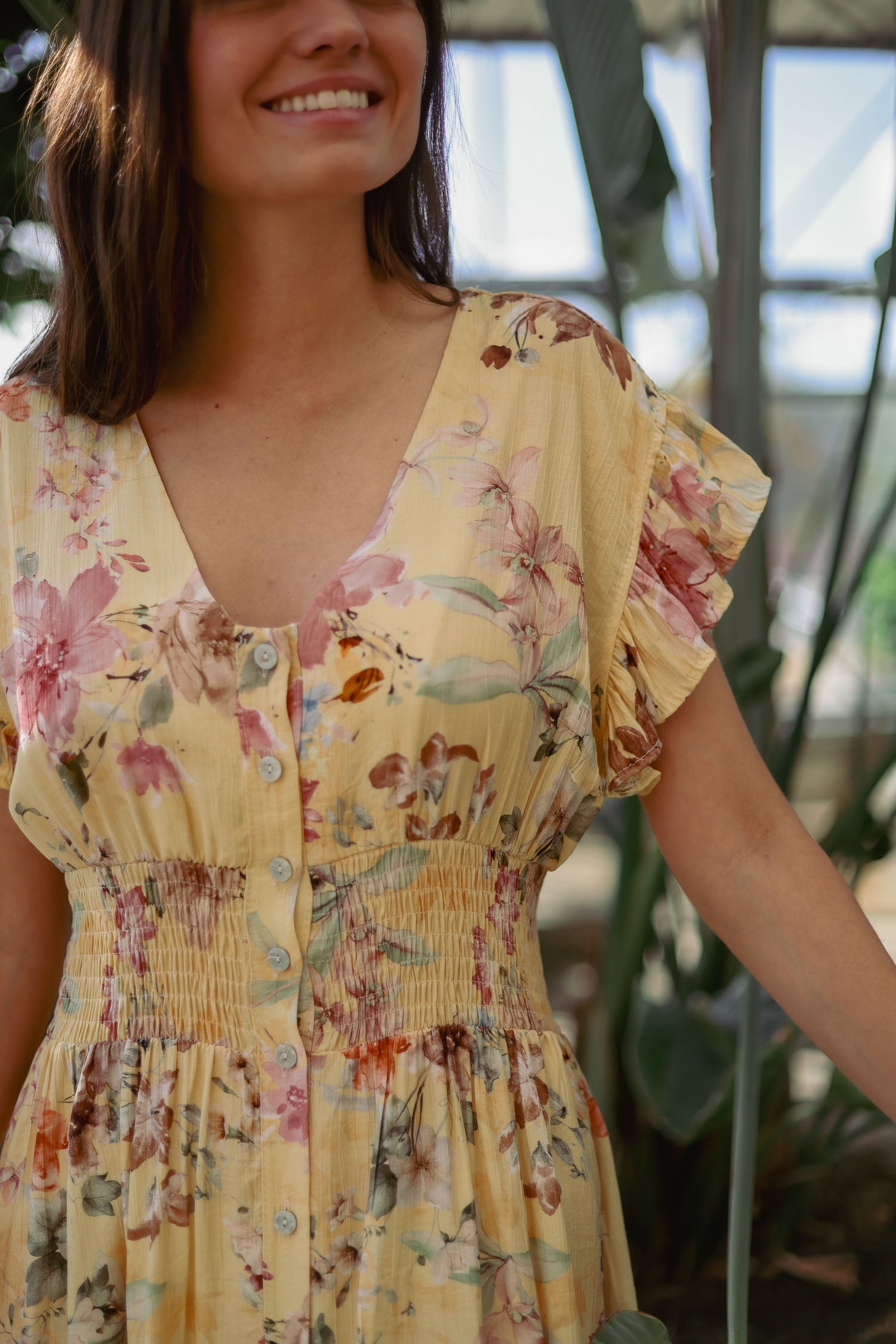 Robe fleurie