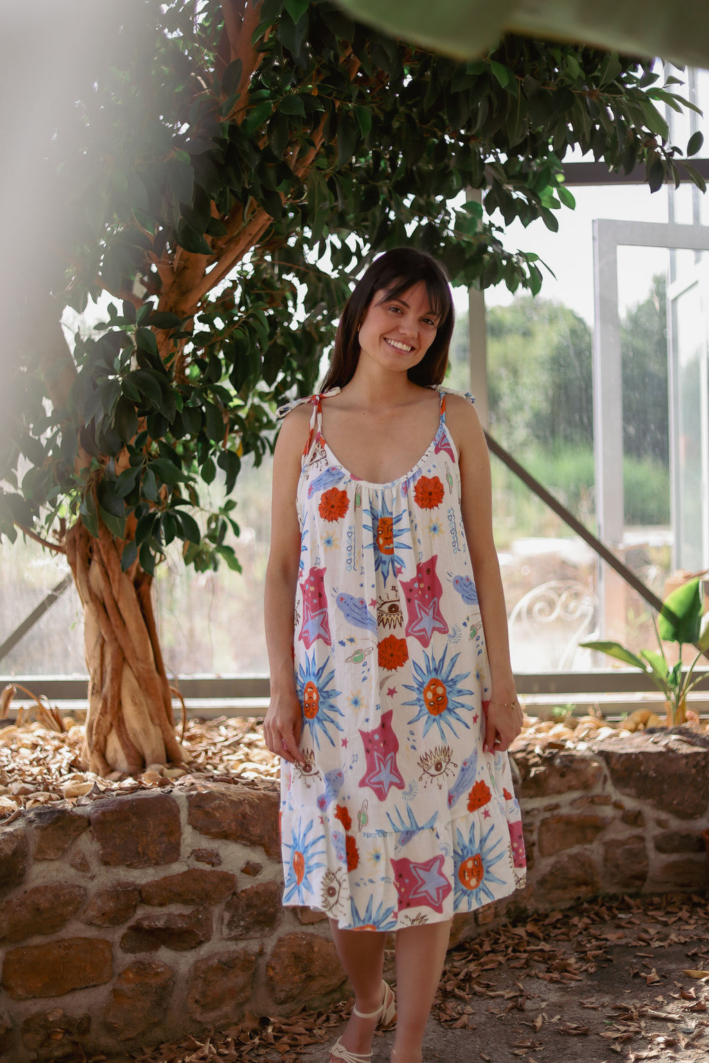 Robe courte estivale