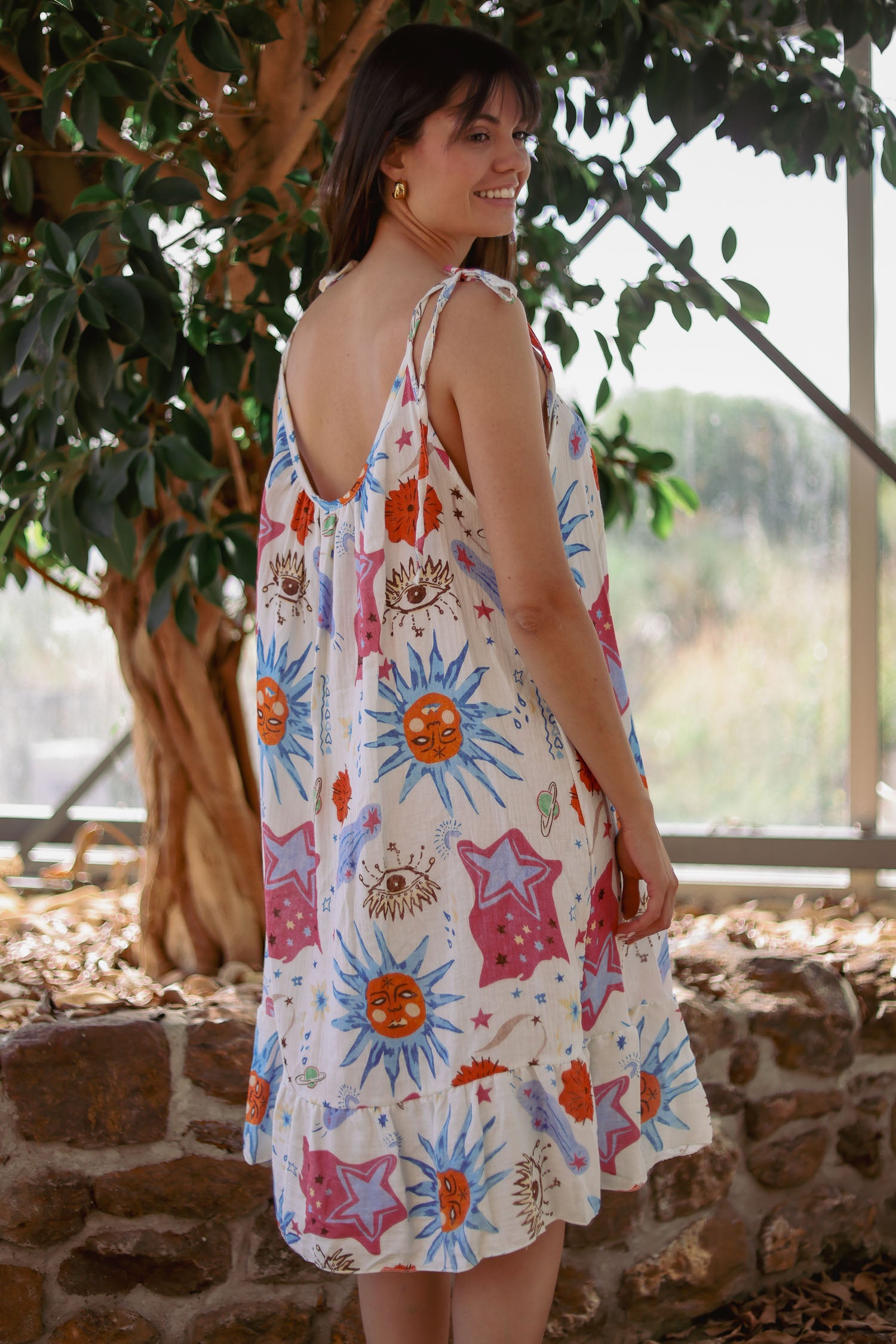 Robe courte estivale