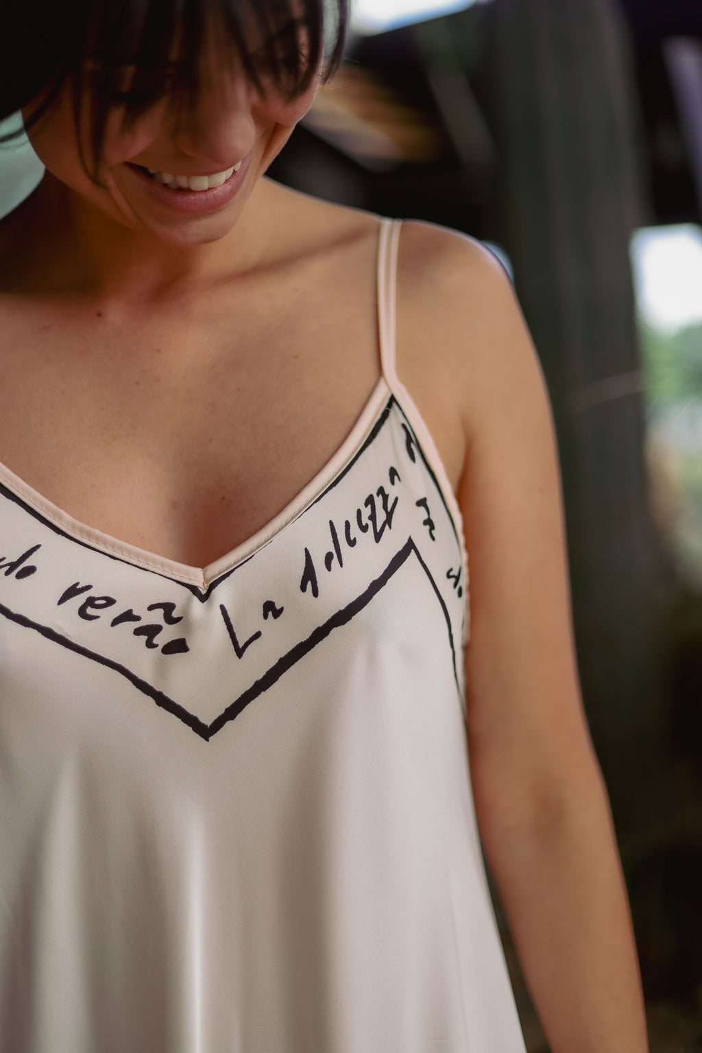 Robe longue imprimée