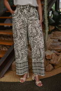 Pantalon fluide motifs