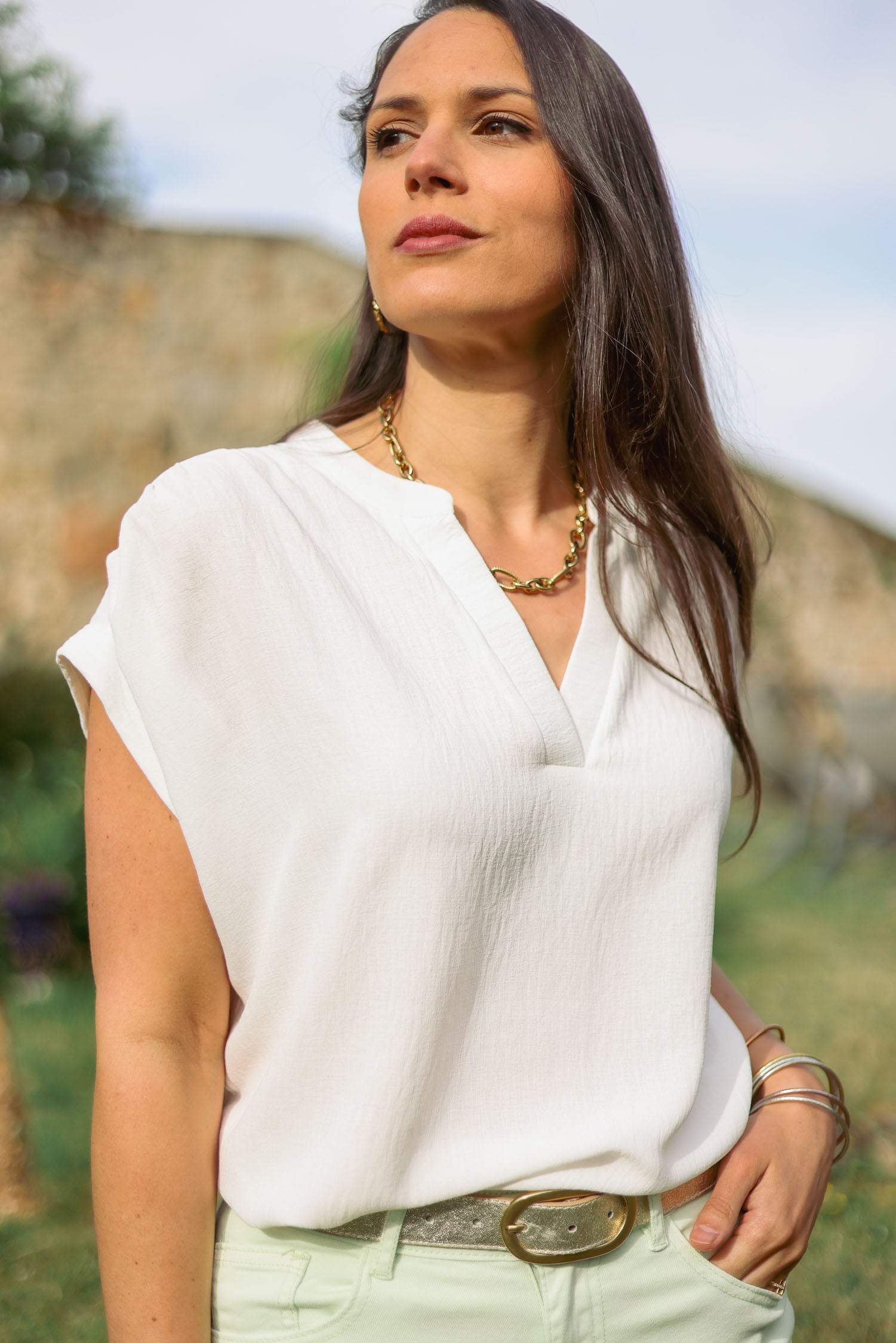 Tunique unie légère