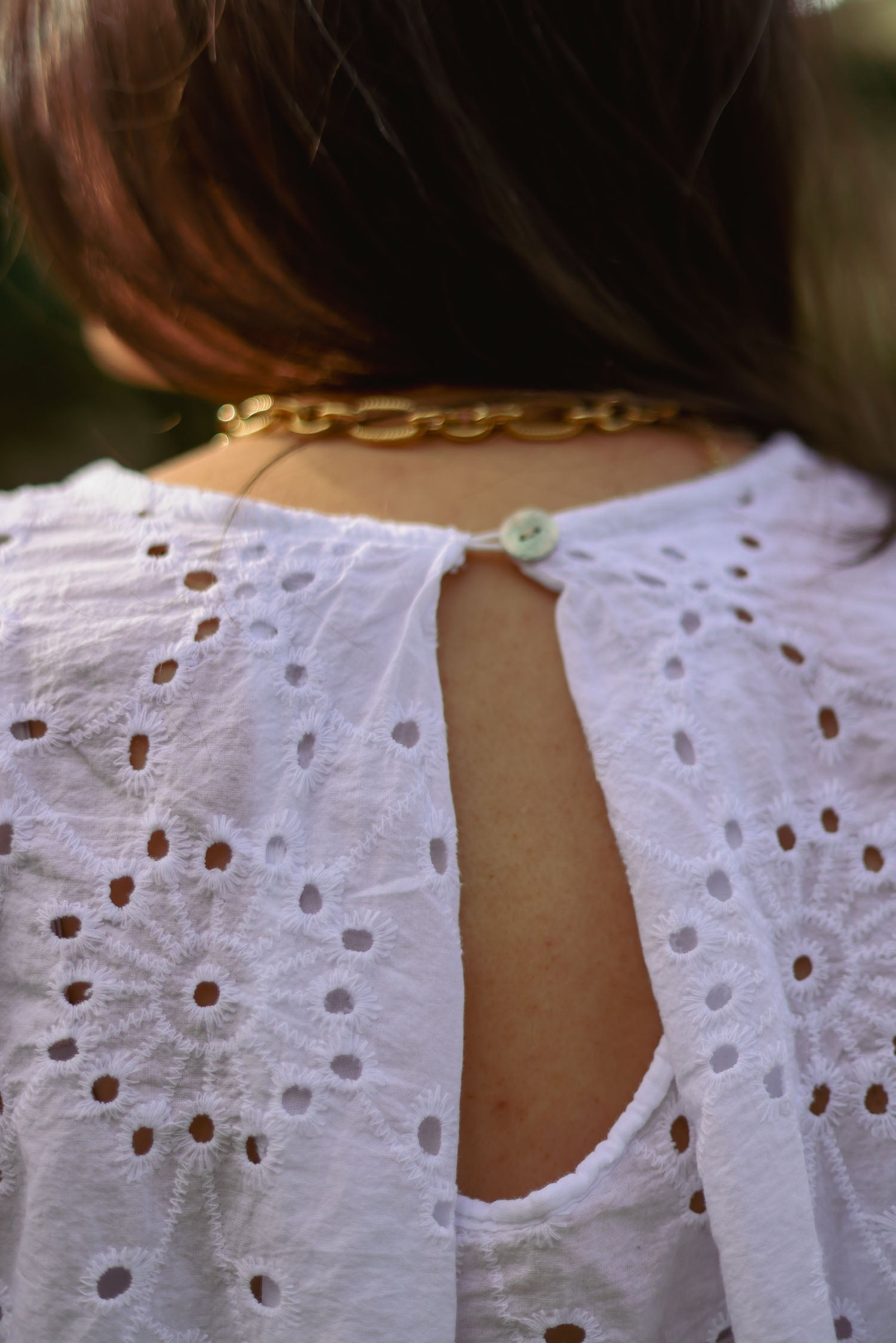 Blouse brodée