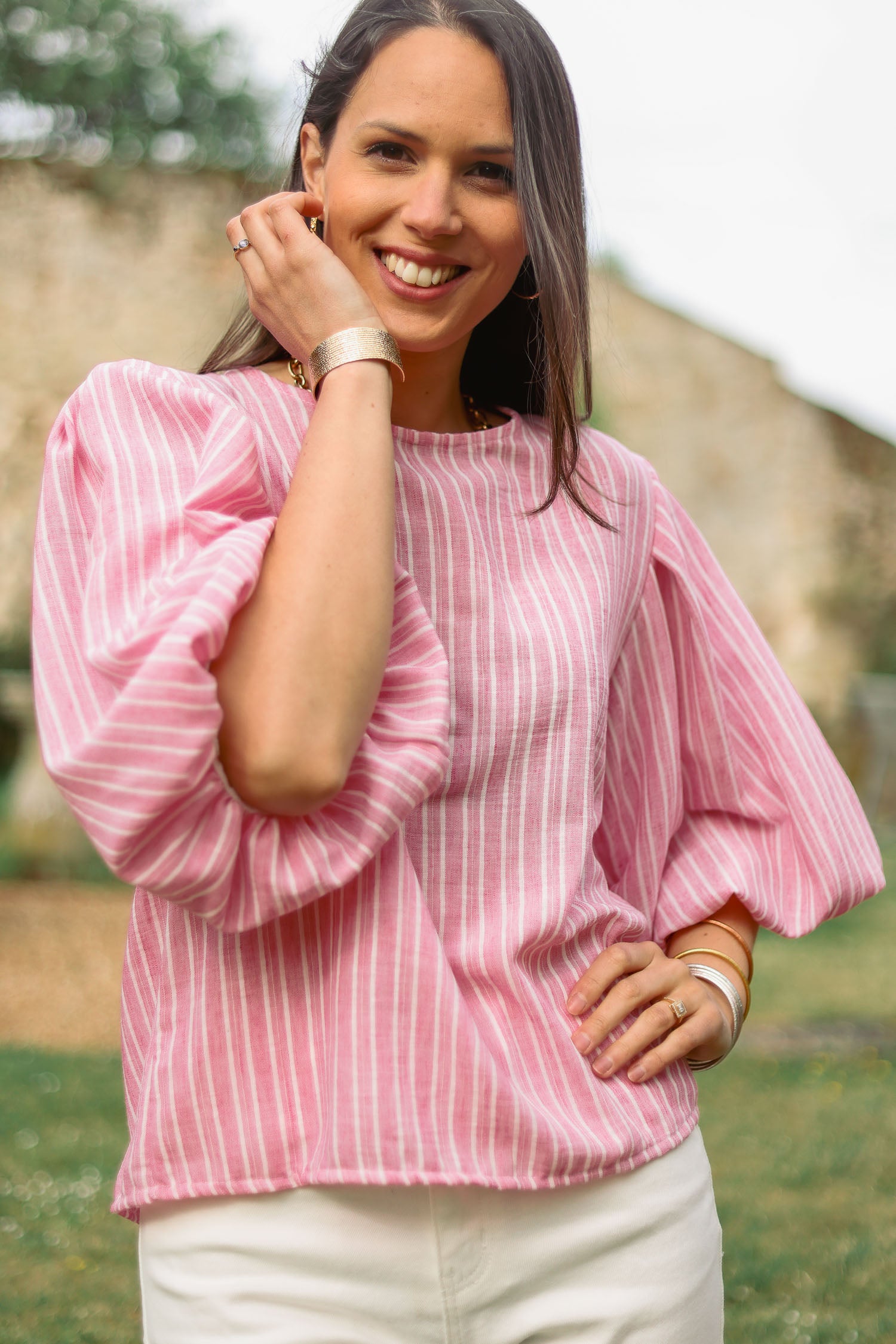 Blouse rayée