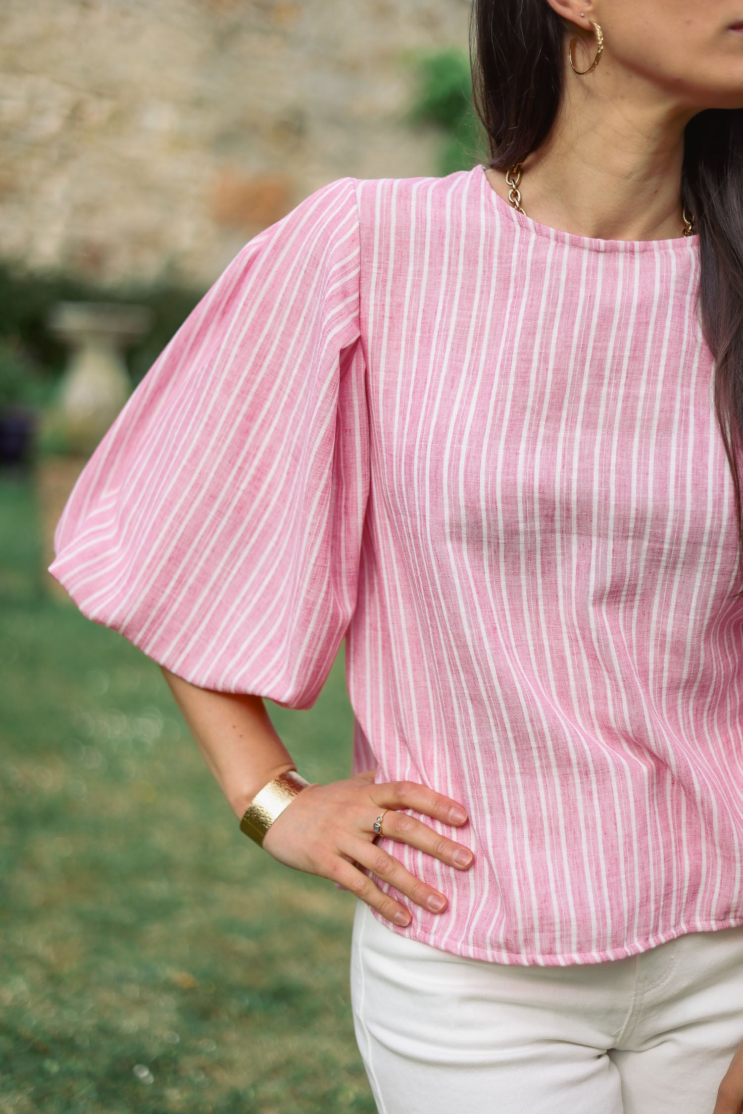 Blouse rayée