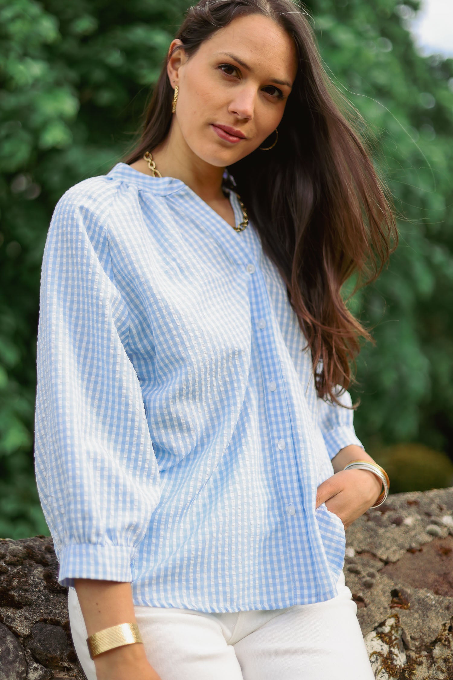 Blouse petit vichy
