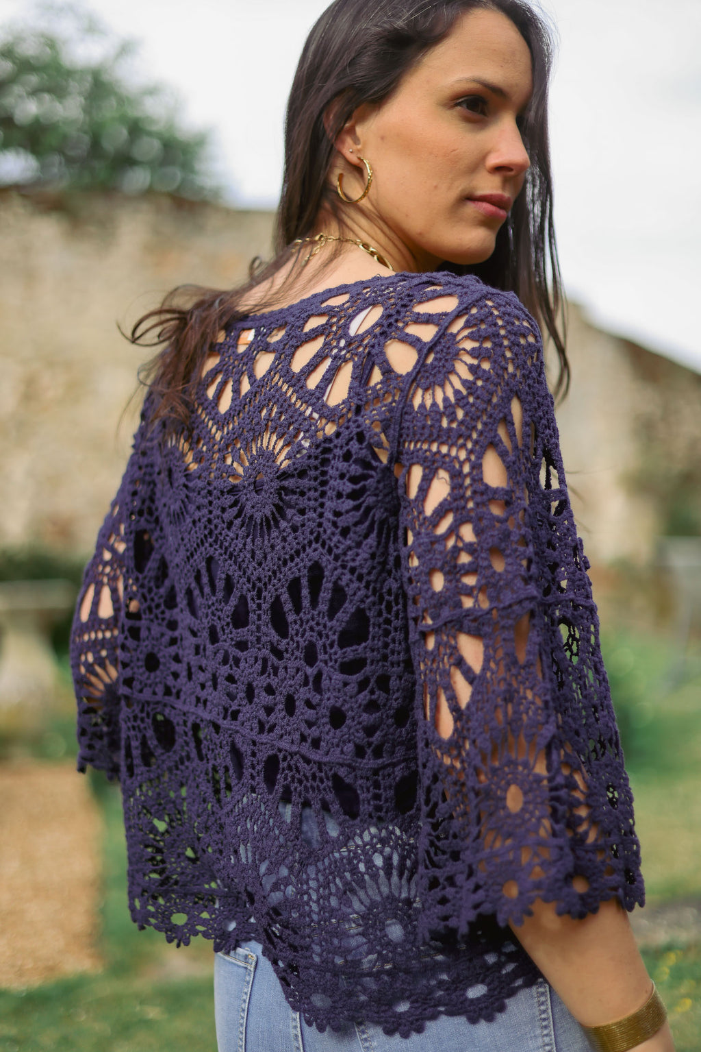 Pull 2 en 1 crochet