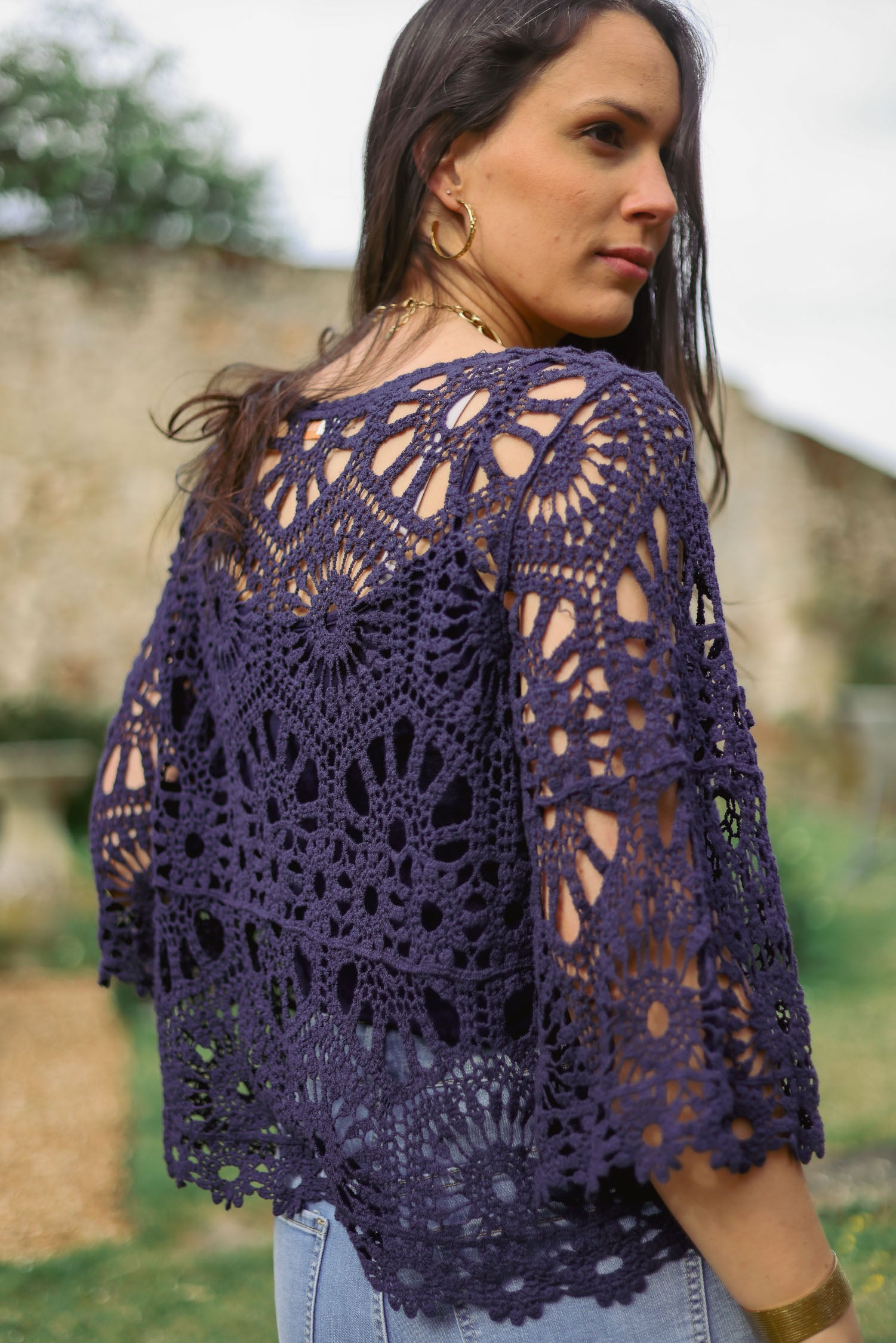 Pull 2 en 1 crochet