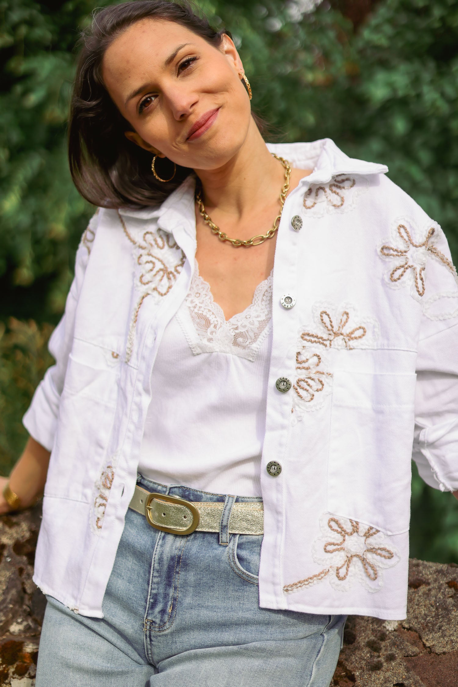Veste broderie