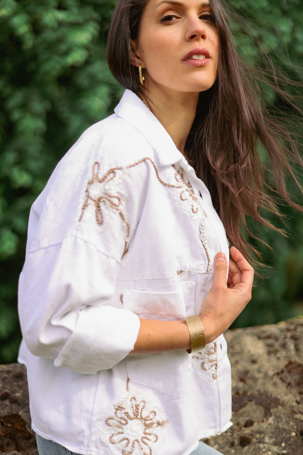 Veste broderie