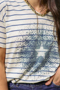 T-shirt étoile strass