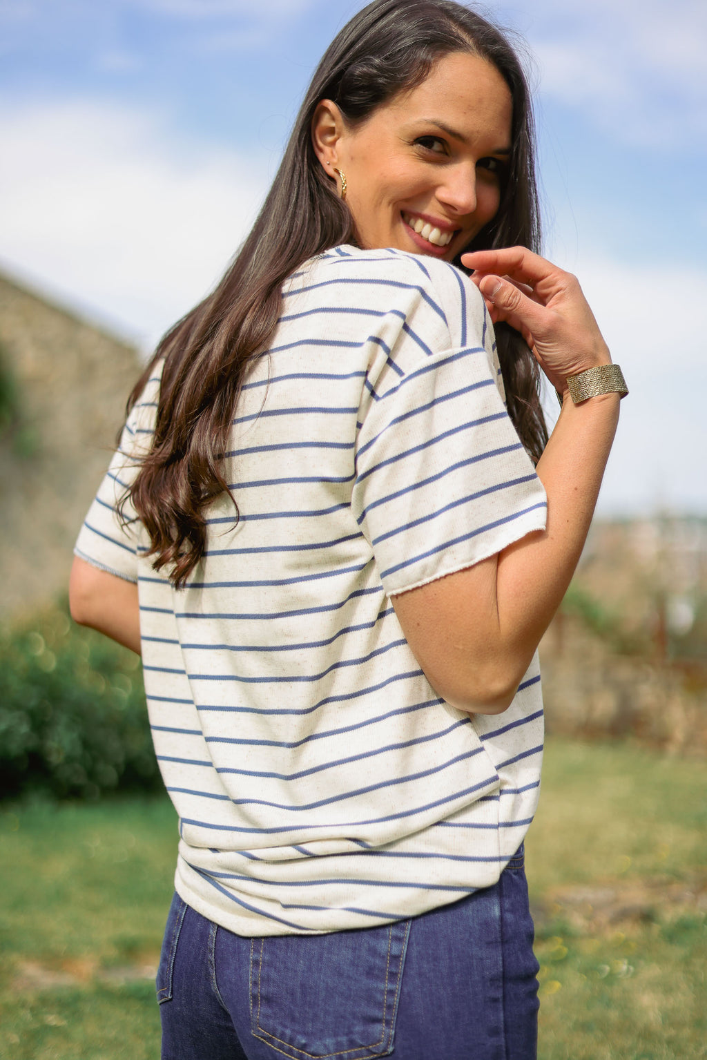 T-shirt étoile strass