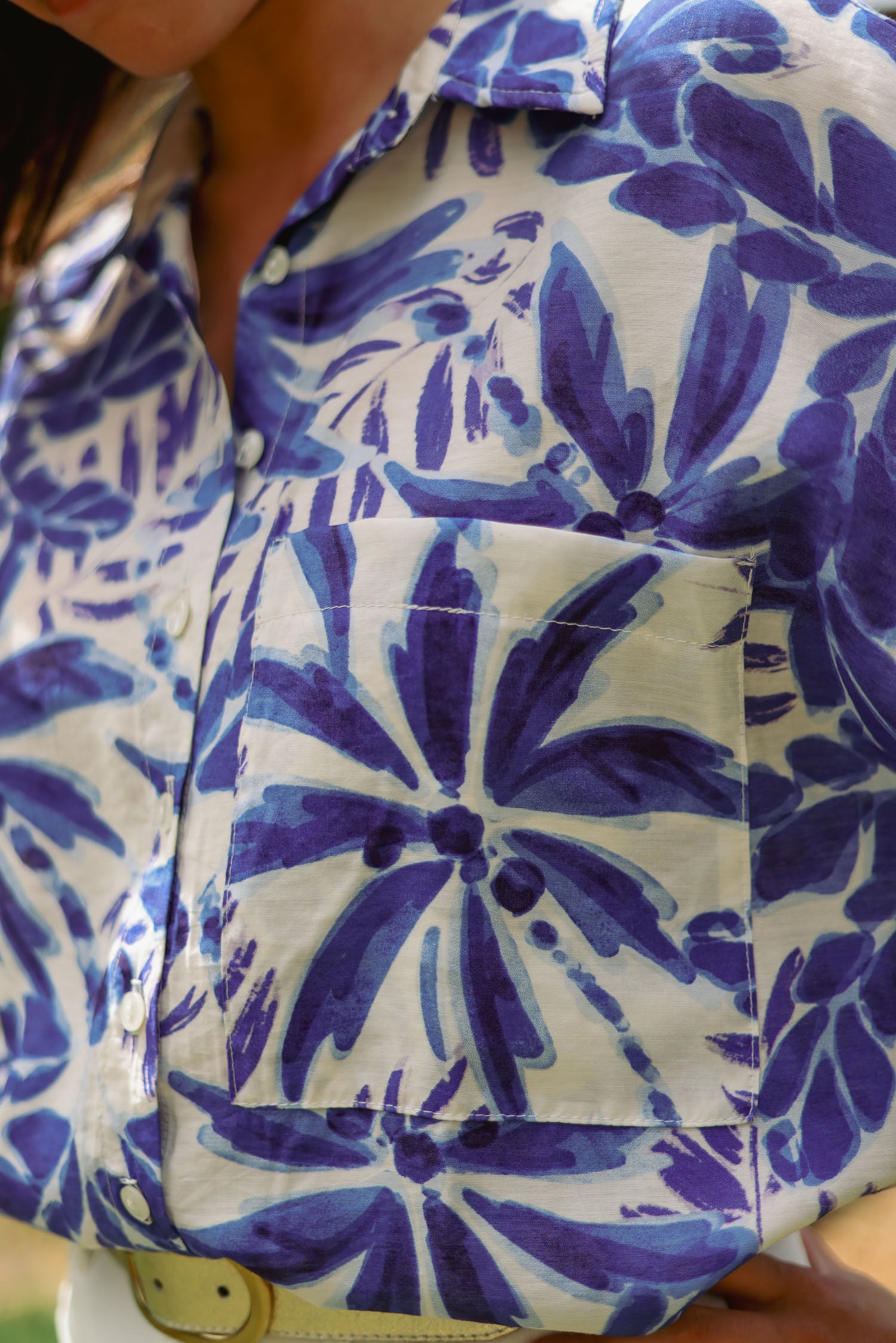 Chemise palmiers