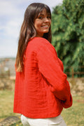 Veste gaze de coton
