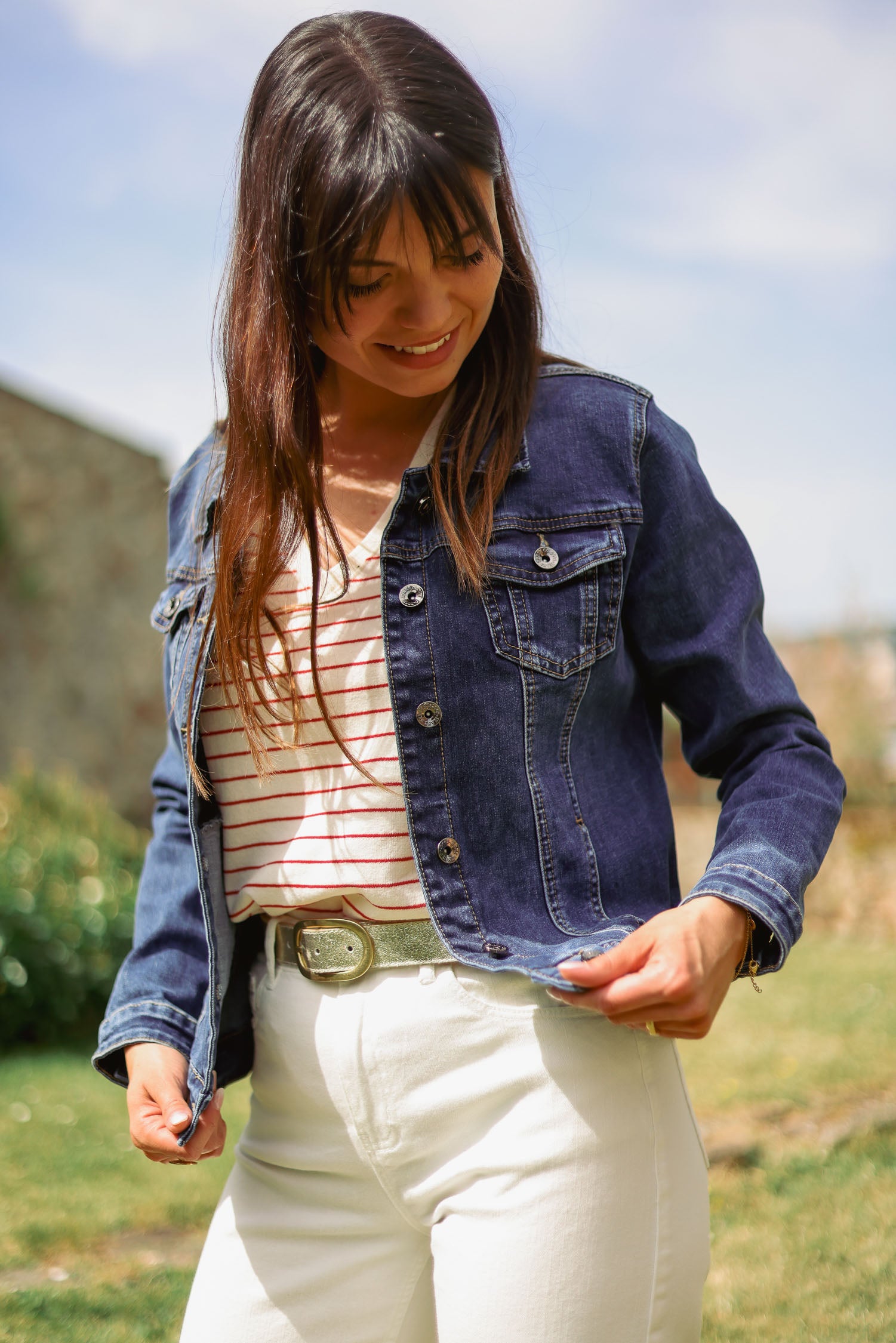 Veste en jean