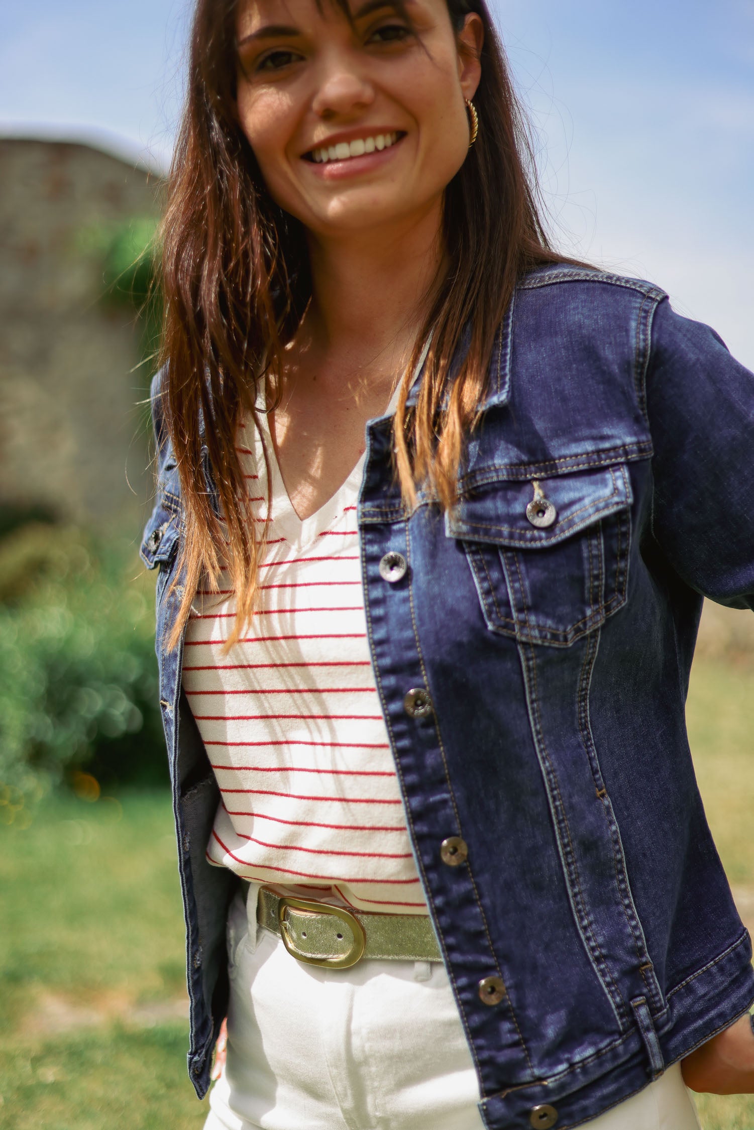 Veste en jean