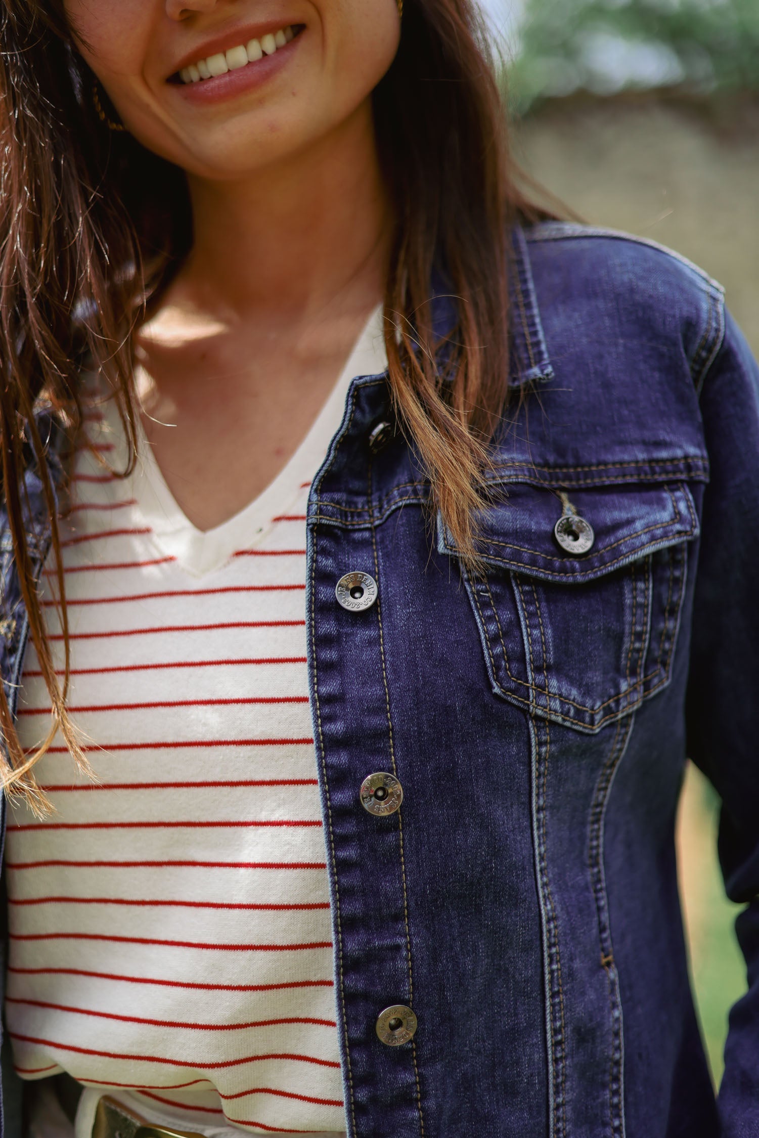 Veste en jean