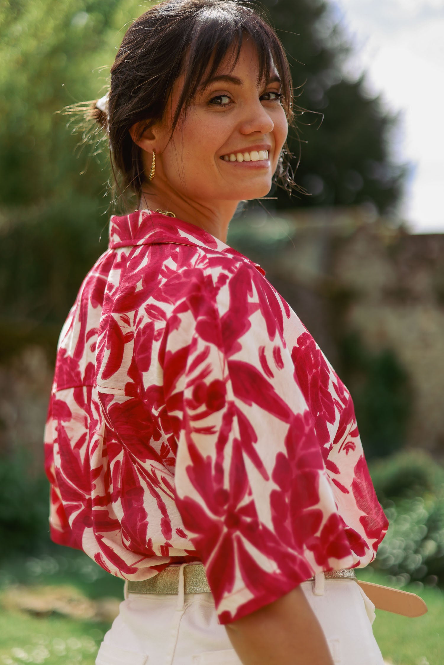 Chemise palmiers