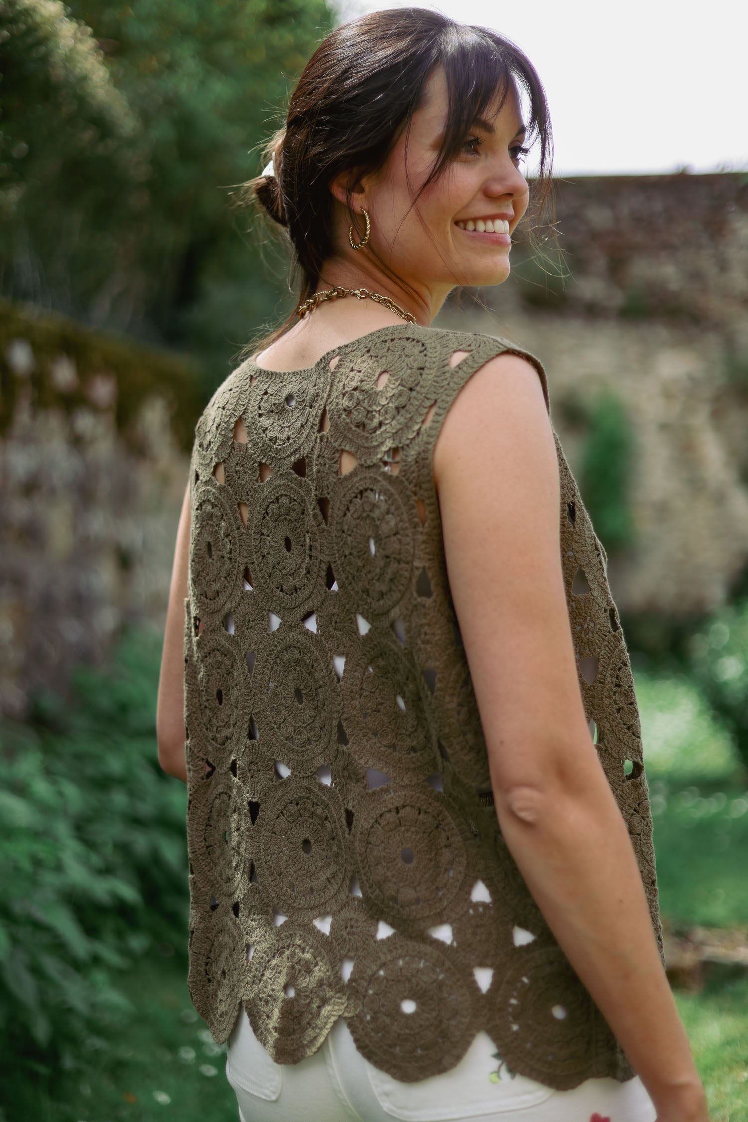 Gilet crochet