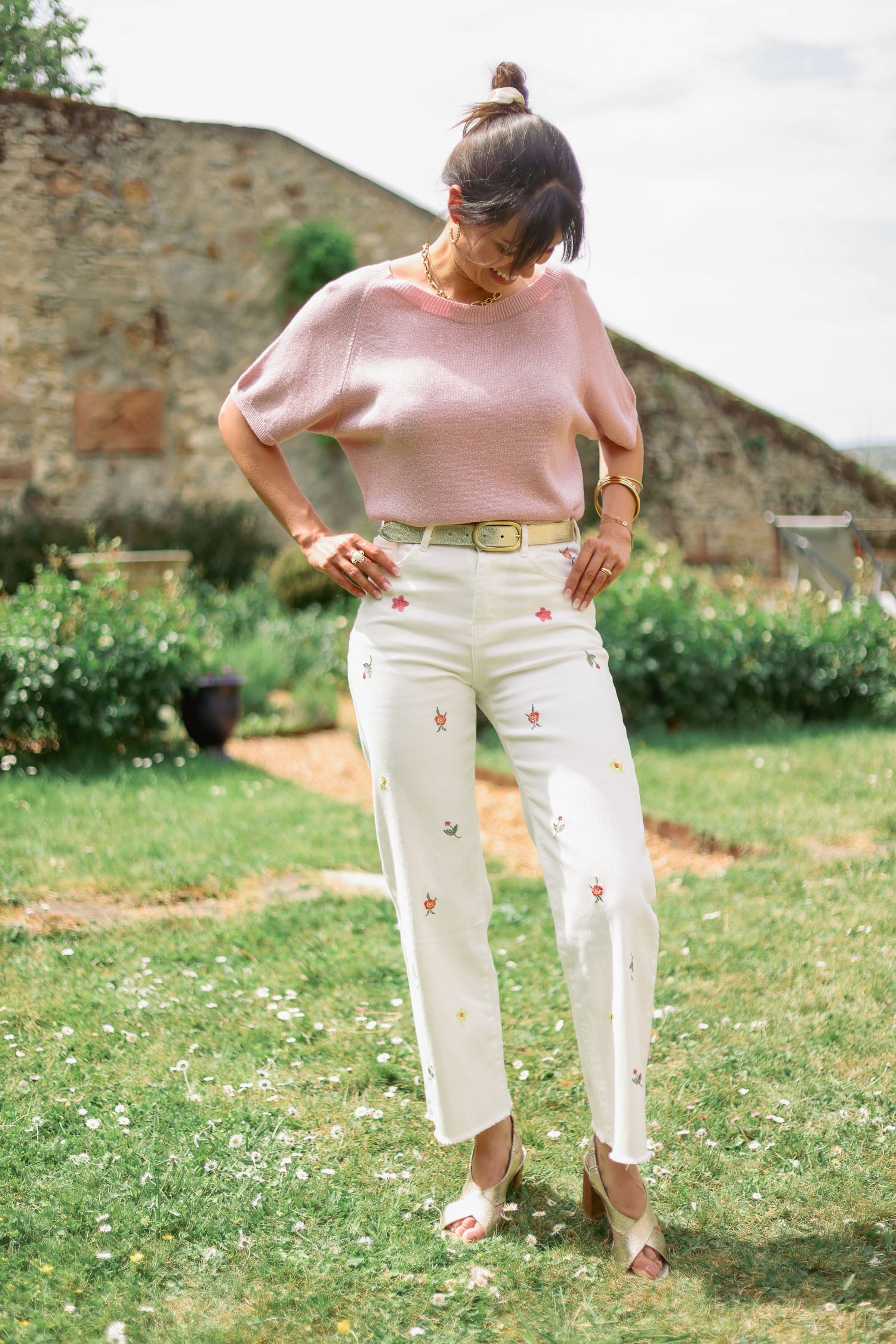 Pull léger lurex