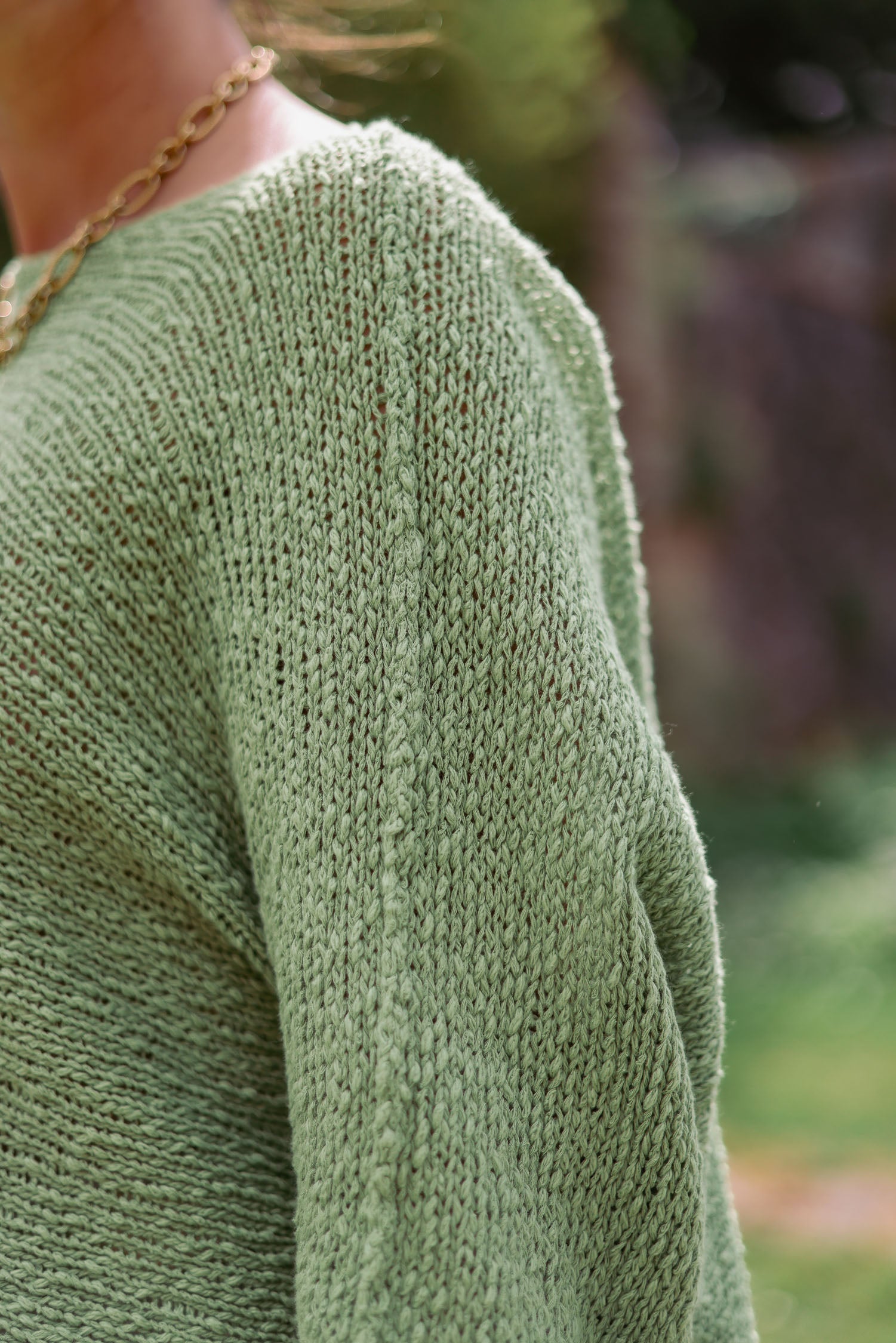 Pull crochet maille été