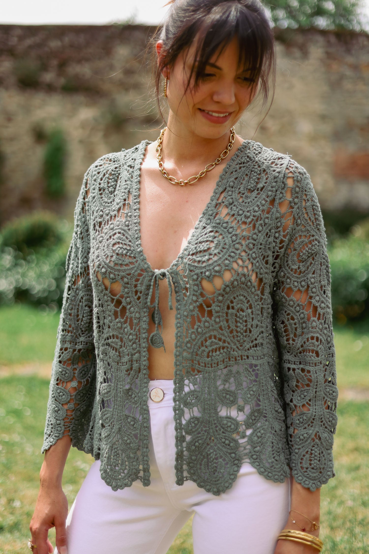 Gilet crochet